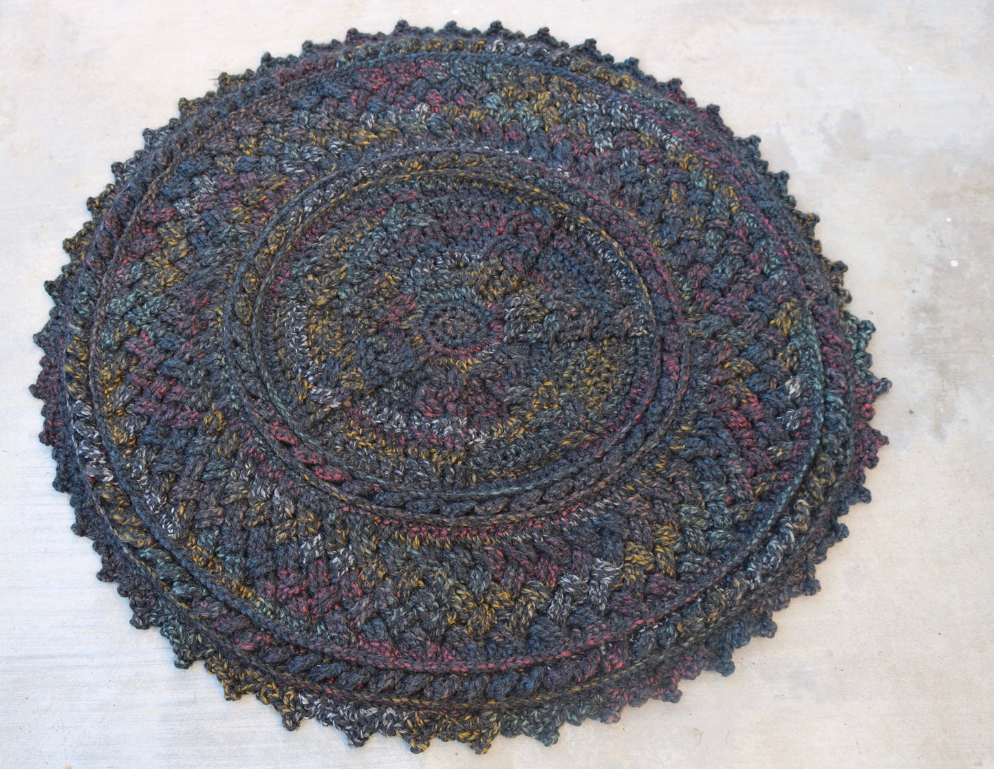 Crochet Round Rug
