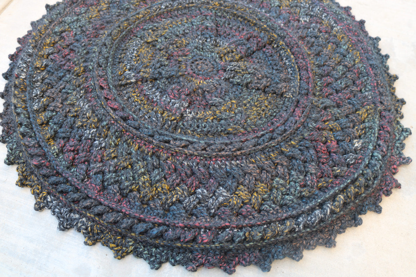 Crochet Round Rug