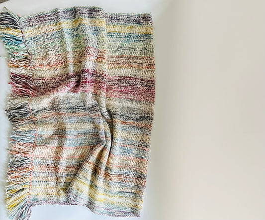 Handwoven Seaside Throw